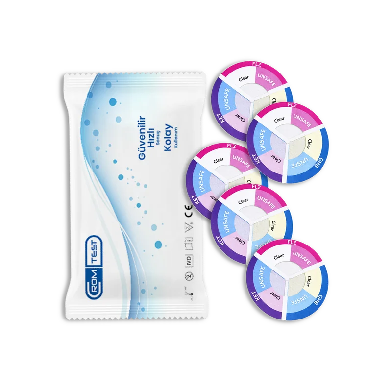 İçecek Güvenlik Testi 5'li paket