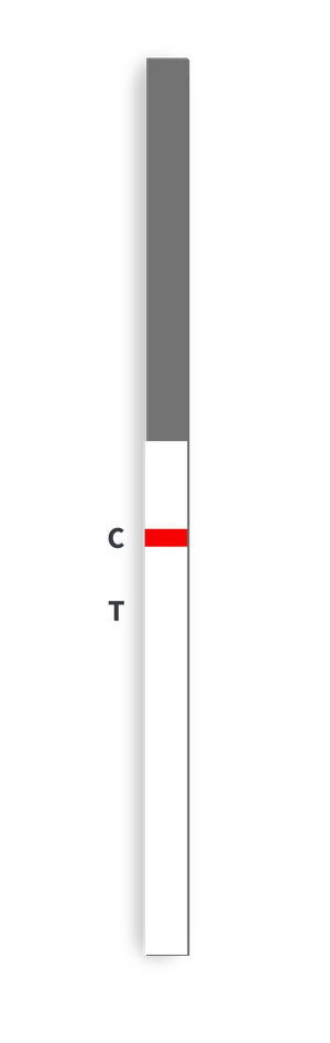 Pozitif sonuç — tekli test
